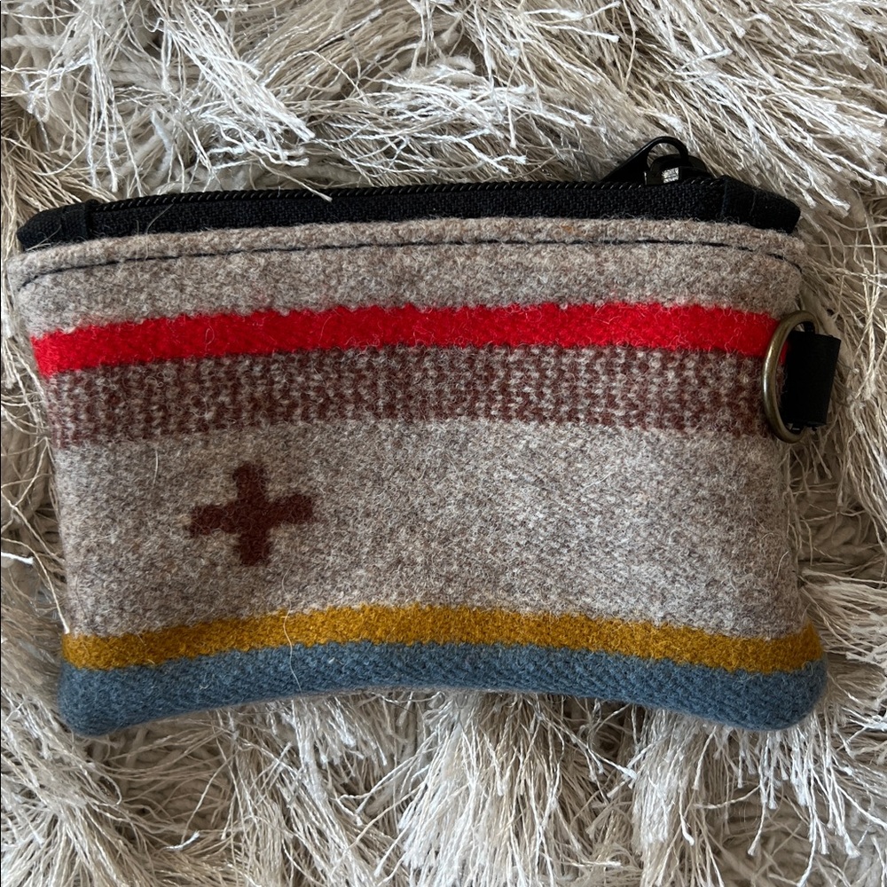 Woolen Clutch Multi-Color Pouch